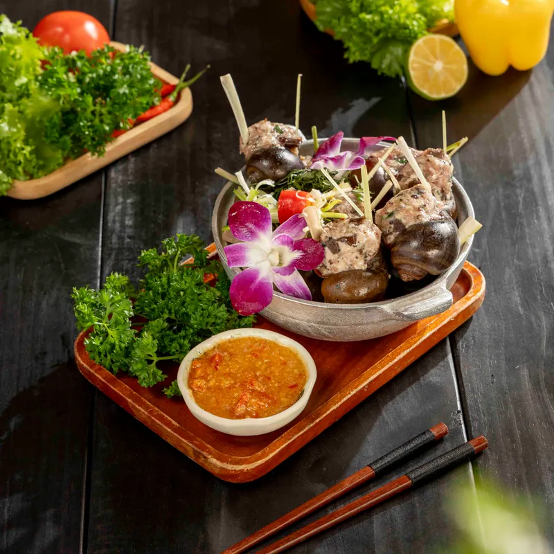 Stuffed Snails with Meat