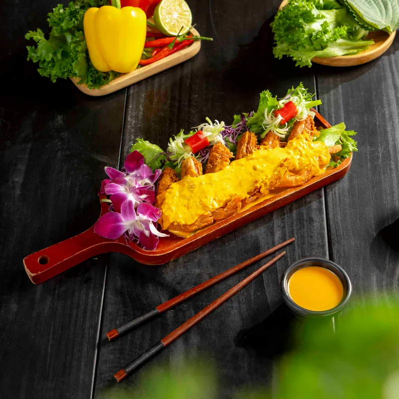 Salted Egg Fried Shrimp