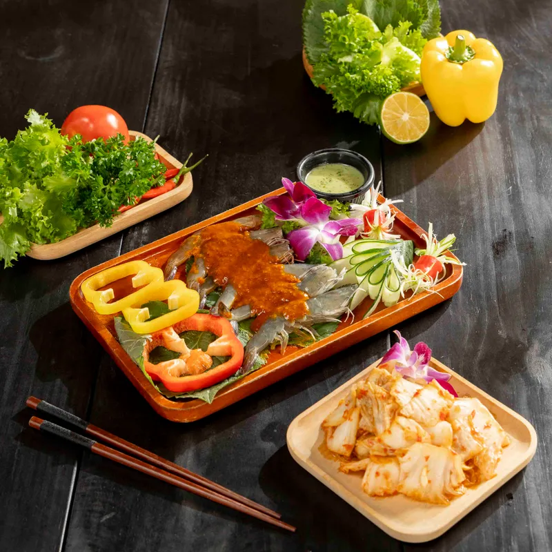 Chili Salt Grilled Shrimp