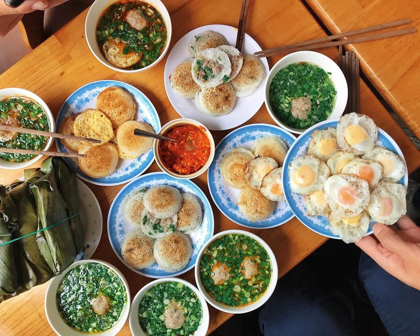 Bánh căn - ăn sáng ở Đà Lạt