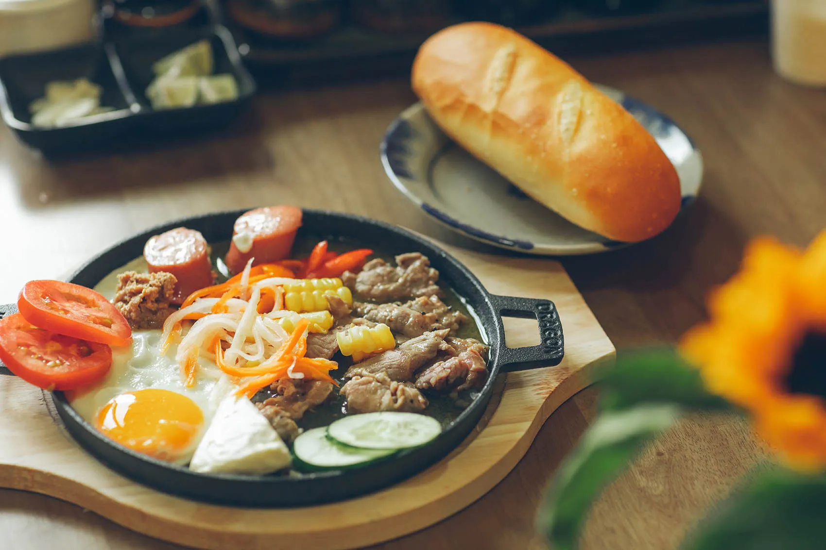 Bánh mì chảo - ăn sáng ở Đà Lạt