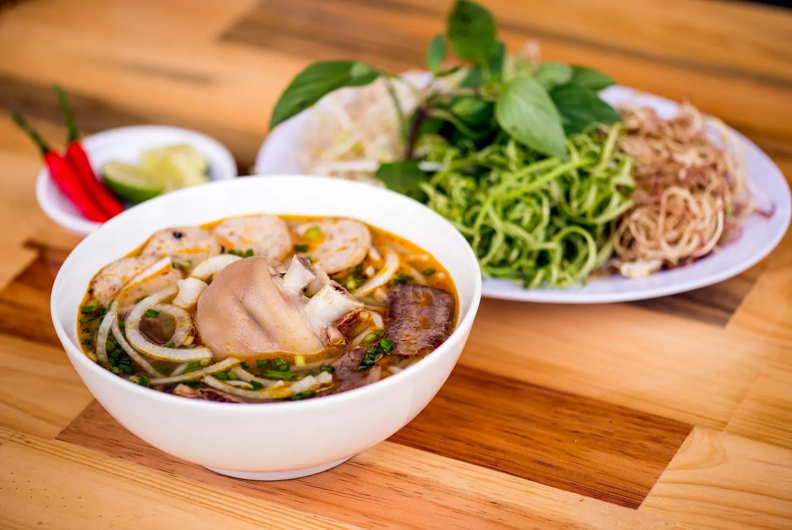 Bún bò Huế Thiên Trang - ăn sáng ở Đà Lạt