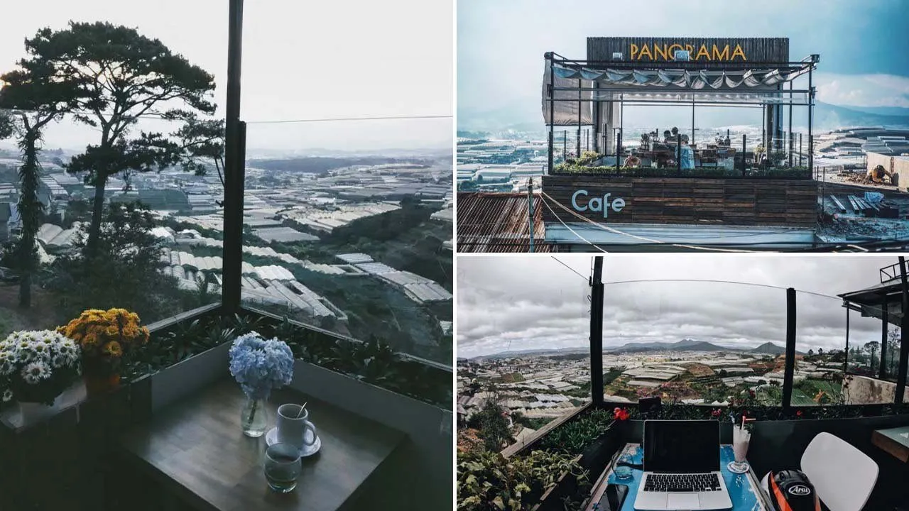 Cafe Panorama - quán cà phê đẹp ở Đà Lạt