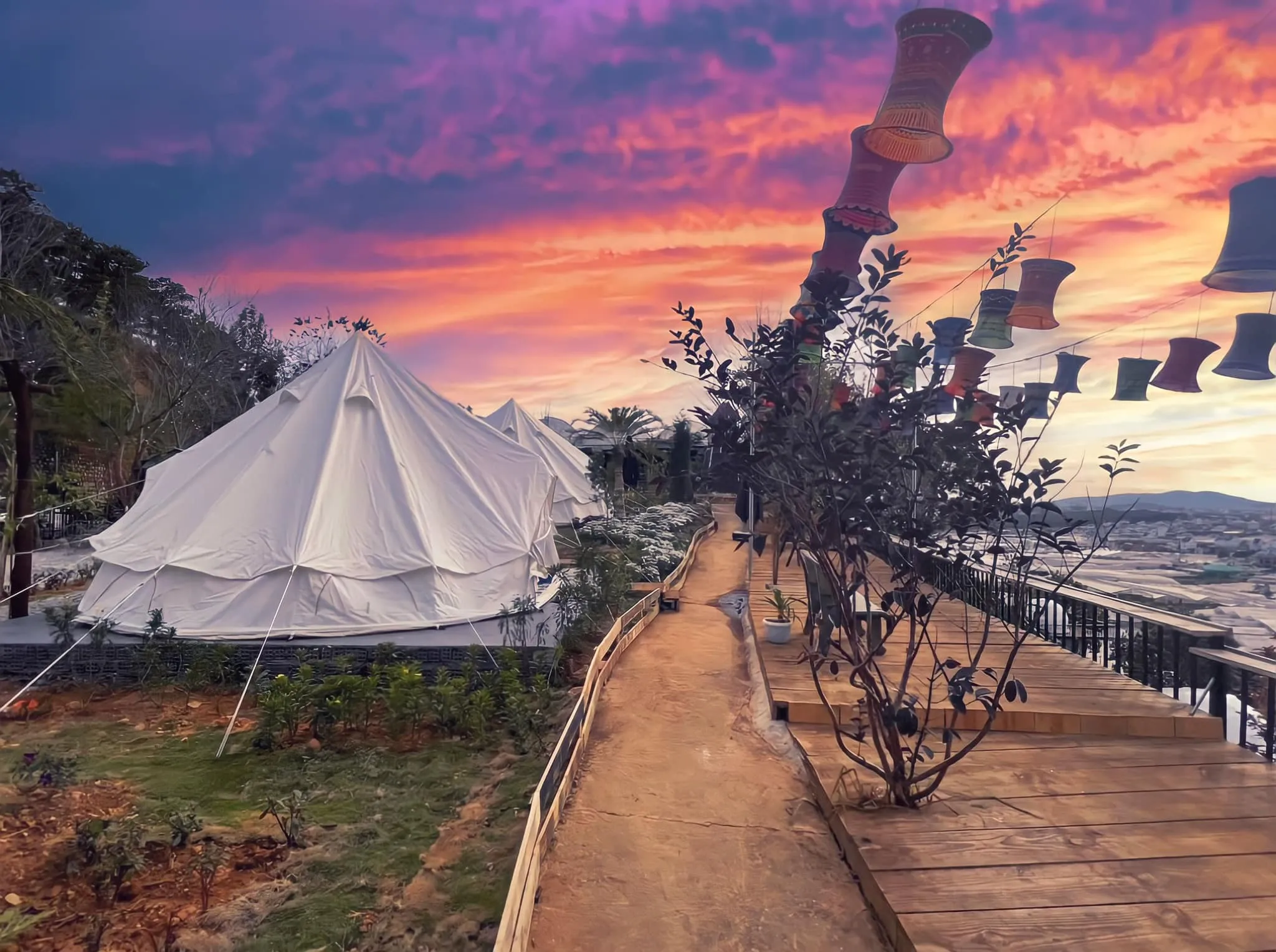 cắm trại đà lạt