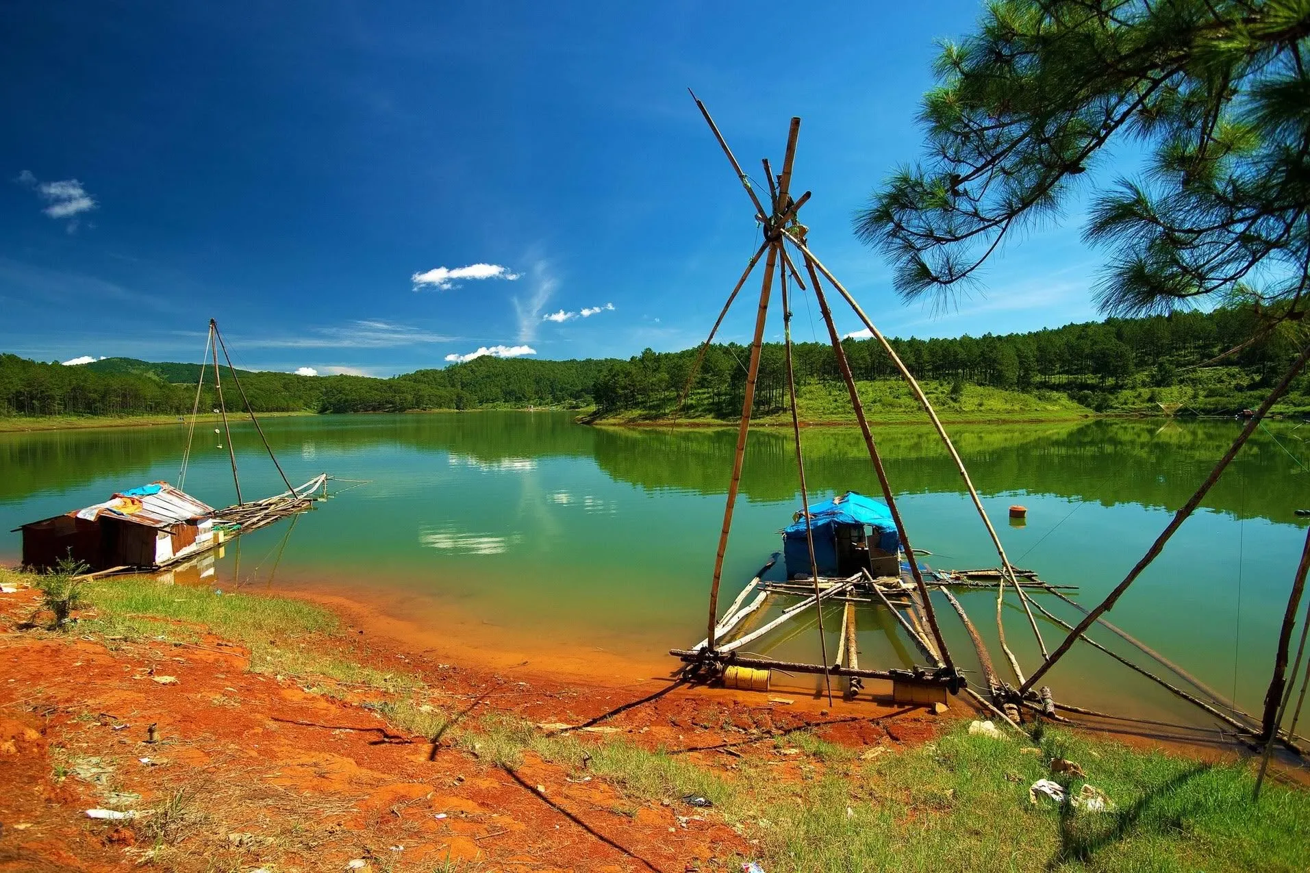 Câu cá Hồ Tuyền Lâm