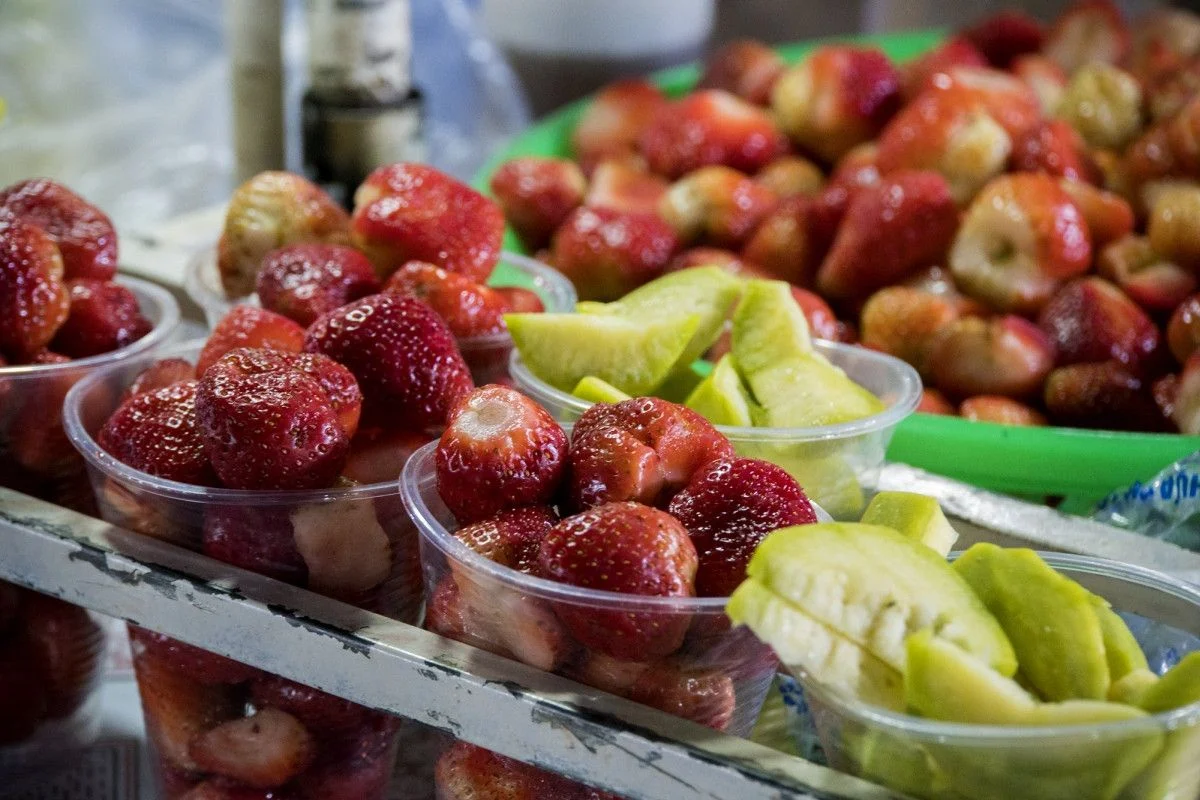 Trái Cây Lắc chợ đêm Đà Lạt