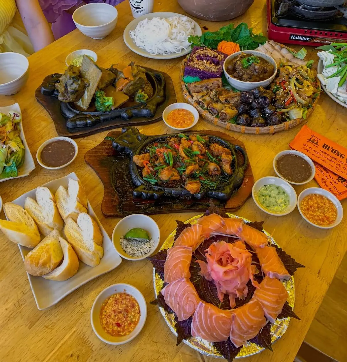 Hương quán - ăn sáng ở Đà Lạt