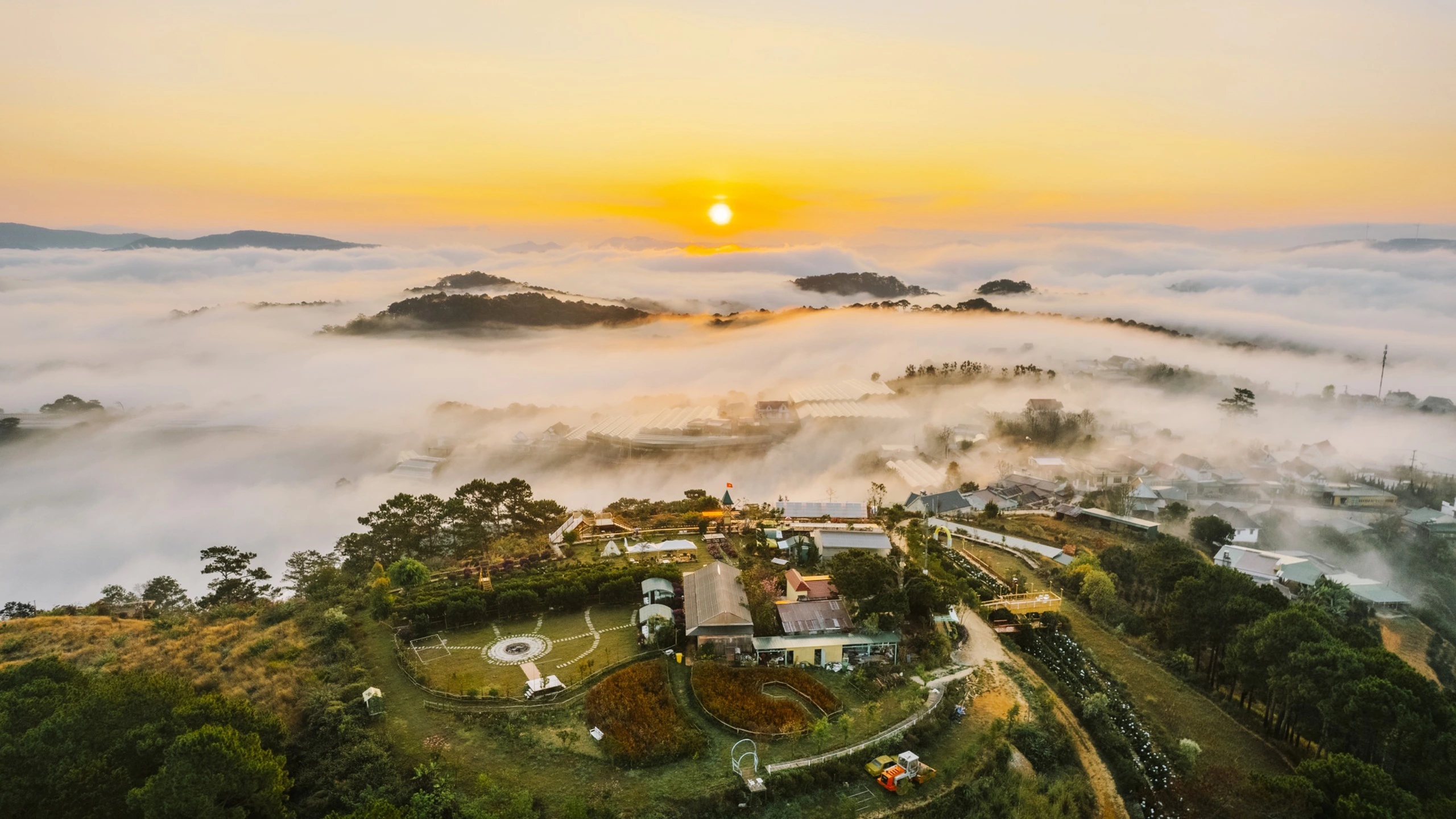 Khu du lịch Đồi Mây - địa điểm chill ở Đà Lạt