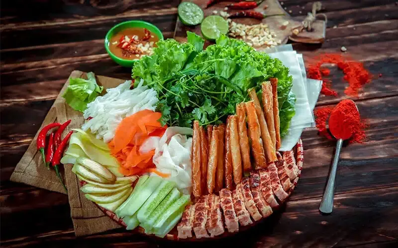 Nem Nướng Đà Lạt - món ngon Đà Lạt