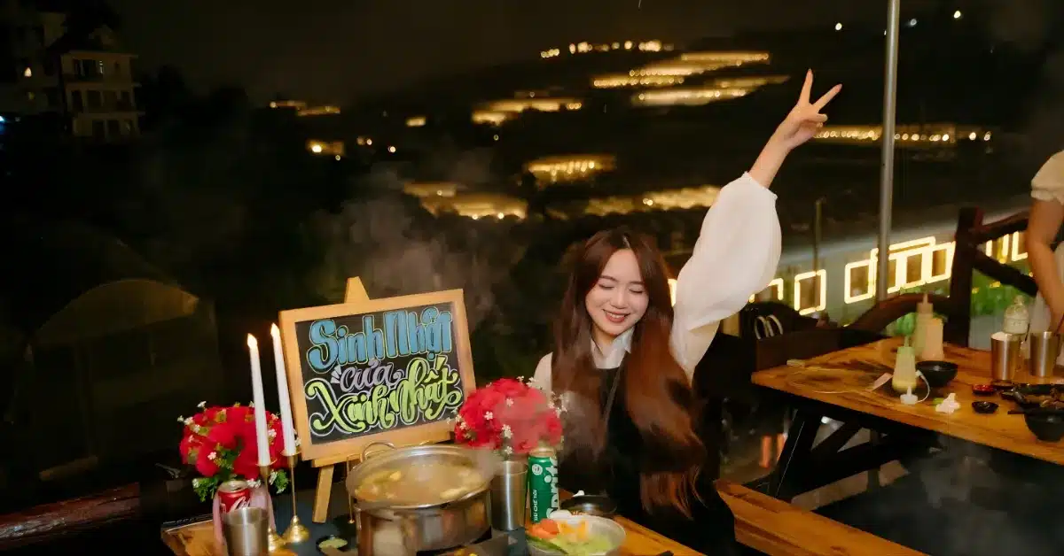 Quan nuong view tau lua