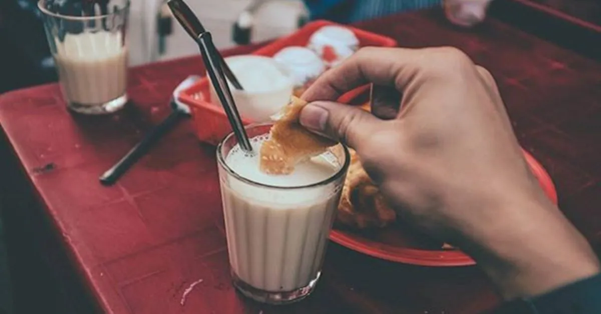 Sữa đậu nành nóng chợ đêm Đà Lạt