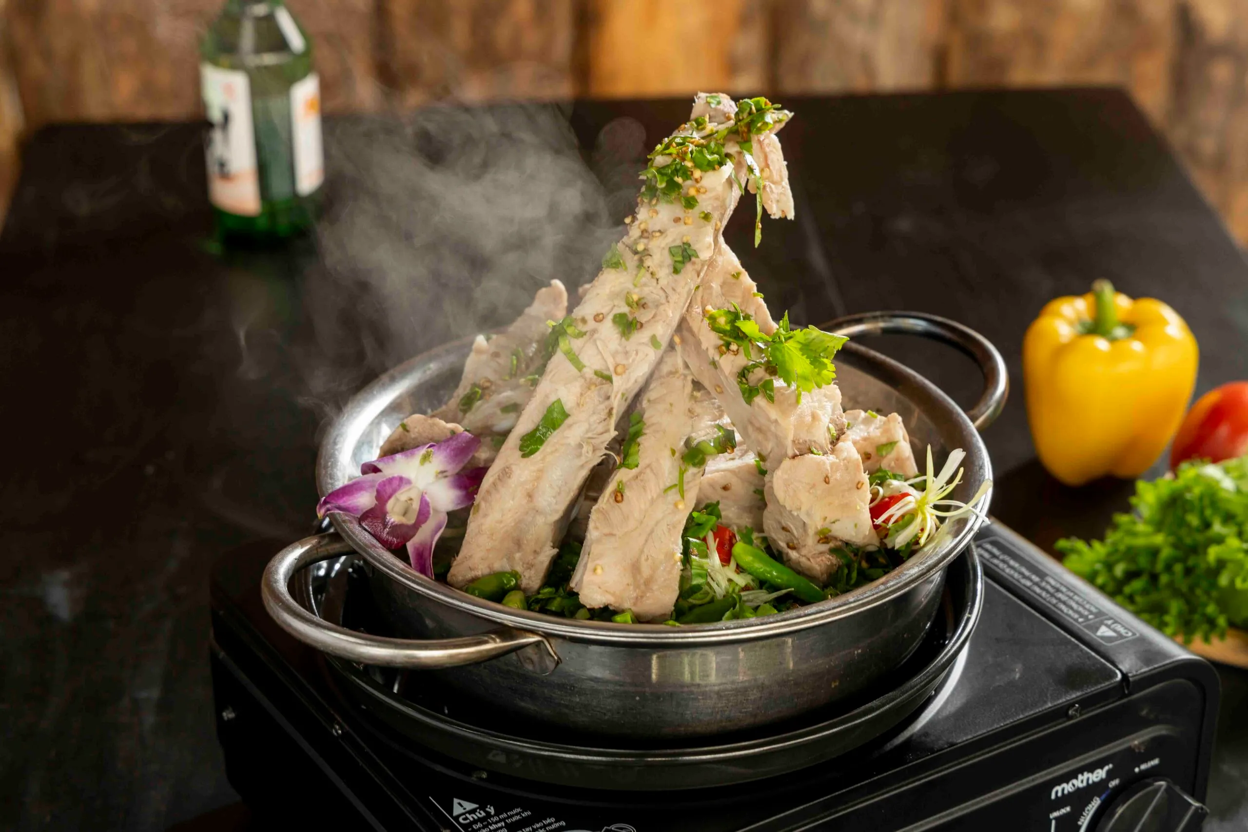 Sườn cay Thái Lan - quán nướng Đà Lạt